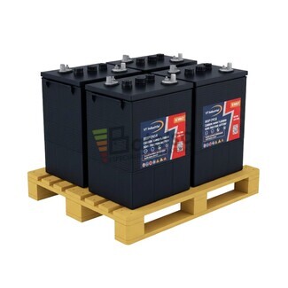 Pack 4 bateras VT MOTIVE CNFL06L16HC | 6 Voltios 420 Amperios Ciclo Profundo